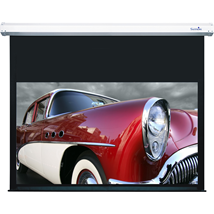 5m Sapphire Electric Projector Screen With Handheld Radio Remote Control 16:9